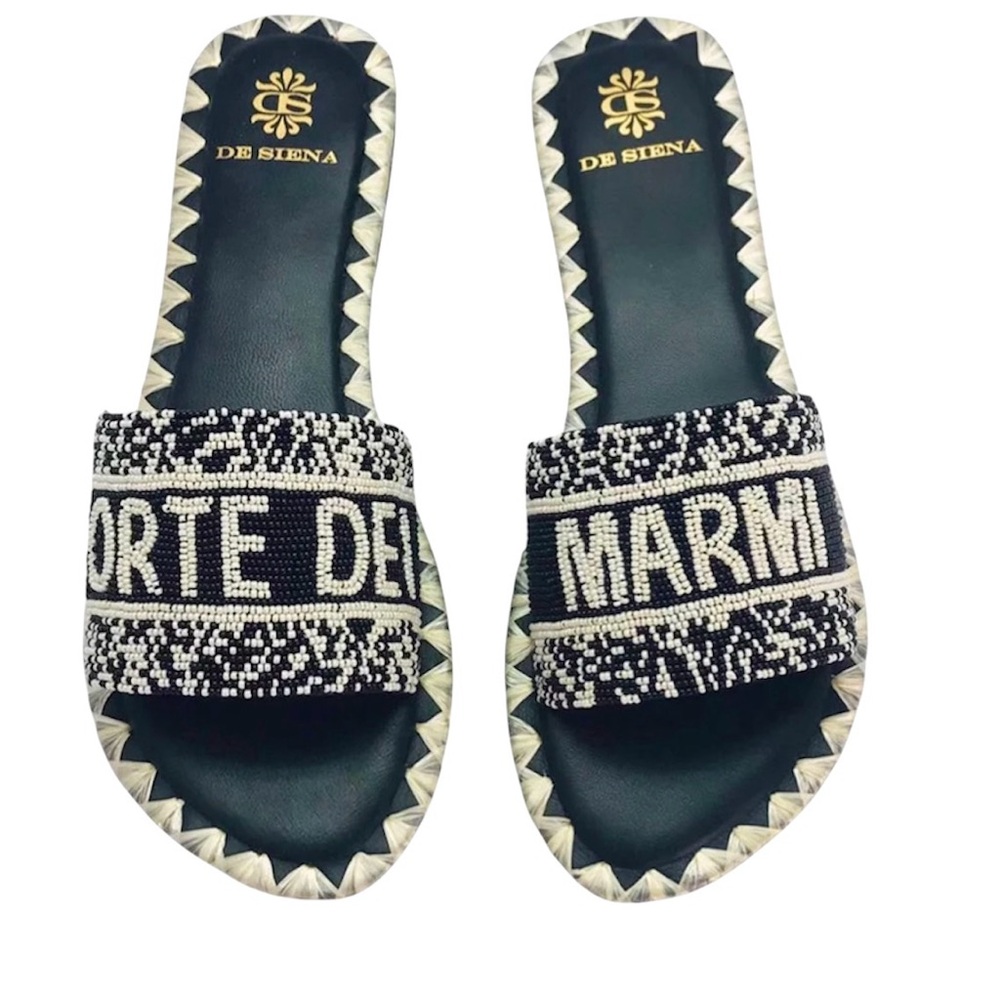 DE SIENA FORTE DEI MARMI FLAT SANDALS